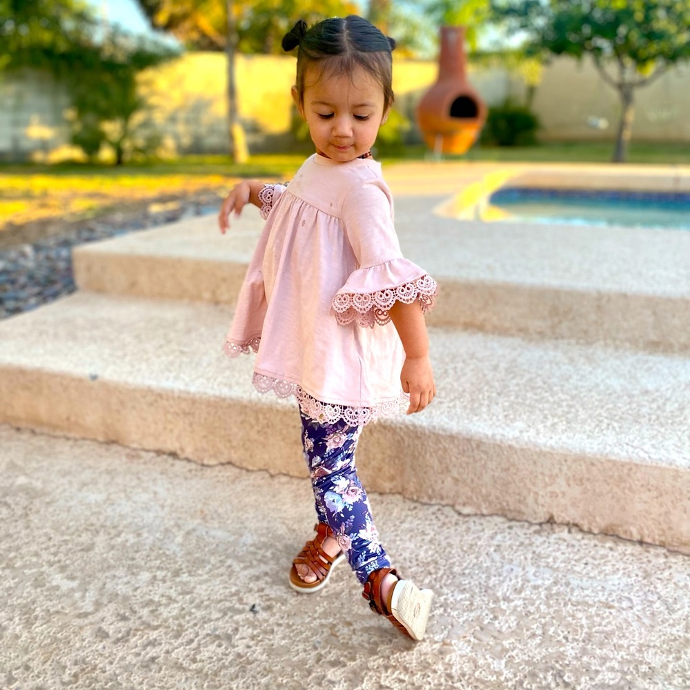 Floral outfit